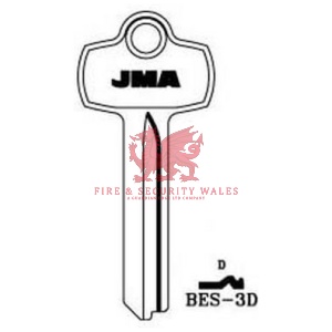 JMA Cylinder Key Blank - BES-3D for Best®