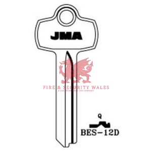 JMA Cylinder Key Blank - BES-12D for Best®