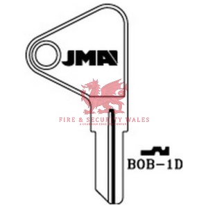 JMA BOB-1D Industrial Key Blank for Bombardier®