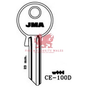 JMA CE-100D Security Key Blank for CES®