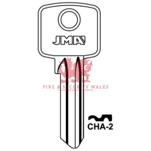 JMA CHA-2 Cylinder Key Blank for Chavo®