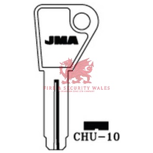 JMA CHU-10 AVA key - Brass for Chubb®