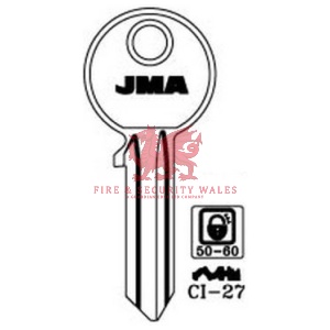 JMA CI-27 Cylinder Key Blank for Cisa®