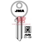 JMA CI-29 Cylinder Key Blank for Cisa®