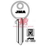 JMA CI-38D Cylinder Key Blank for Cisa®