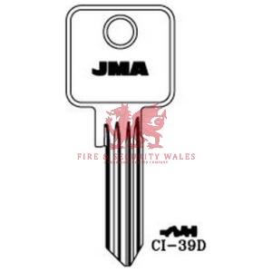 JMA CI-39D Cylinder Key Blank for Cisa®