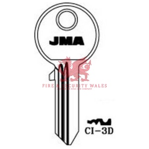 JMA CI-3D Cylinder Key Blank for Cisa®