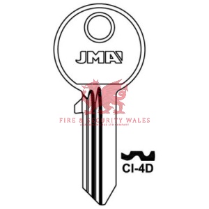 JMA CI-4D Cylinder Key Blank for Cisa®