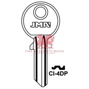 JMA CI-4DP Cylinder Key Blank for Cisa®