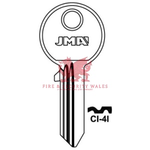 JMA CI-4I Cylinder Key Blank for Cisa®