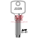 JMA CI-67 Cylinder Key Blank for Cisa®