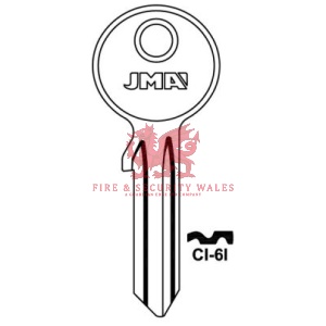 JMA CI-6I Cylinder Key Blank for Cisa®