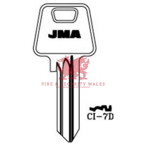 JMA CI- 7D Cylinder Key Blank for Cisa®