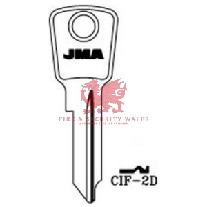 JMA CIF-2D Cylinder Key Blank for Cifial®