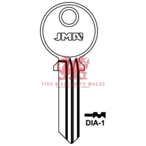 JMA DIA-1 Cylinder Key Blank for Diamond®