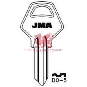 JMA DO-5 Cylinder Key Blank for Domus®