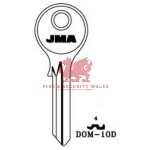 JMA Cylinder Key Blank DOM-10D for DOM®