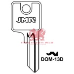 JMA Cylinder Key Blank DOM-13D for DOM®