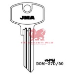 JMA Cylinder Key Blank DOM-27D/50 for DOM®