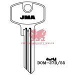 JMA Cylinder Key Blank DOM-27D/55 for DOM®