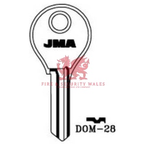 JMA Cylinder Key Blank DOM-28 for DOM®