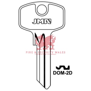 JMA Cylinder Key Blank DOM-2D for DOM®