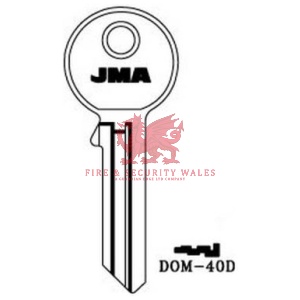 JMA Cylinder Key Blank DOM-40D for DOM®