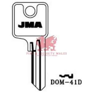 JMA Cylinder Key Blank DOM-41D for DOM®