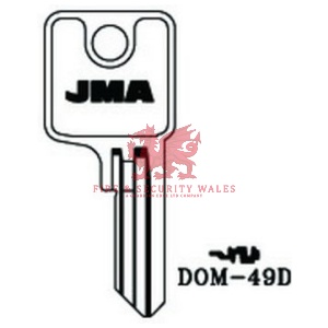 JMA Cylinder Key Blank DOM-49D for DOM®