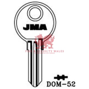 JMA Cylinder Key Blank DOM-52 for DOM®