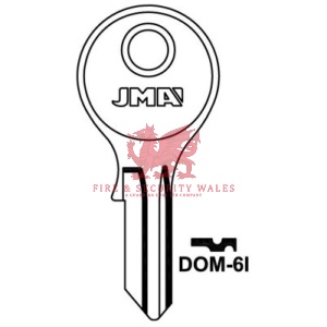 JMA Cylinder Key Blank DOM-6I for DOM®