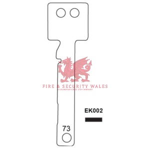 No 73 Easy Entry Key Blank - 60mm