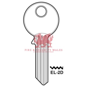 JMA EL-2D Cylinder Key Blank