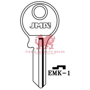 JMA EMK-1 Cylinder Key Blank for Emka®