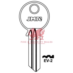 JMA EV-2 Cylinder Key Blank - C for Evva®