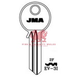 JMA EV-3I Cylinder Key Blank - 2F for Evva®