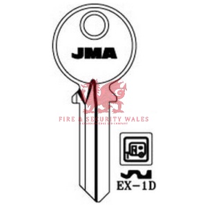 JMA EX-1D Cylinder Key Blank for Excel®