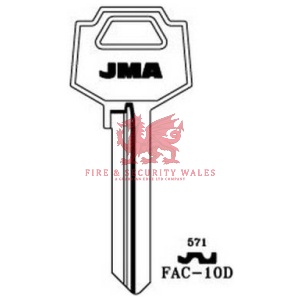 JMA FAC Cylinder Key Blank for FAC®