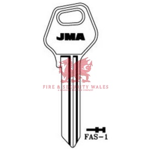 JMA FAS-1 Cylinder Key Blank for Fasem®