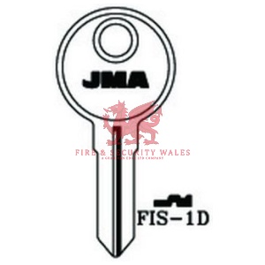 JMA FIS-1D Cylinder Key Blank for Fist®