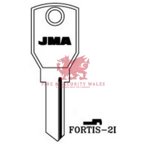 JMA FORTIS-2I Cylinder Key Blank for Fortis®