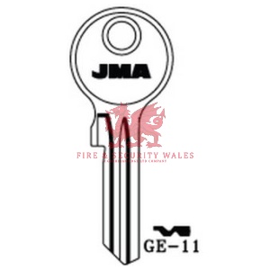 JMA GE-11 Cylinder Key Blank for GEGE®