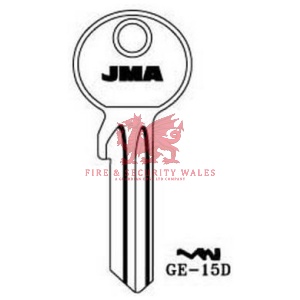 JMA GE-15D Cylinder Key Blank for GEGE®