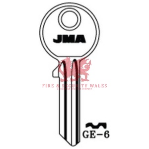 JMA GE-6 Cylinder Key Blank for GEGE®