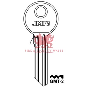 JMA GMT-2 Cylinder Key Blank for Gammet®