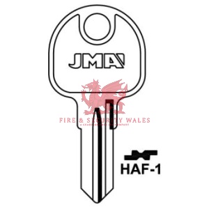 JMA HAF-1 Cylinder Key Blank for Hafele®