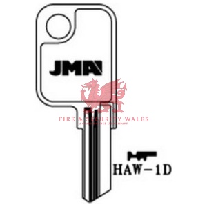 JMA HAW-1D Cylinder Key Blank for Haworth®