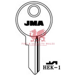 JMA HEK-1 Cylinder Key Blank for Hekna®