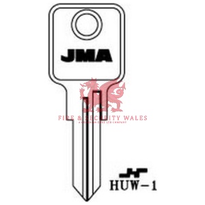 JMA HUW-1 Cylinder Key Blank for Huwil®