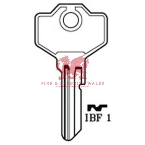 Silca IBF 1 Cylinder Key Blank for IBFM®